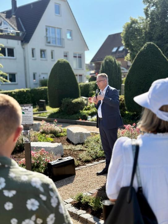 Neuer Bestattungsgarten auf dem Friedhof im Ortsteil Neunkirchen eröffnet