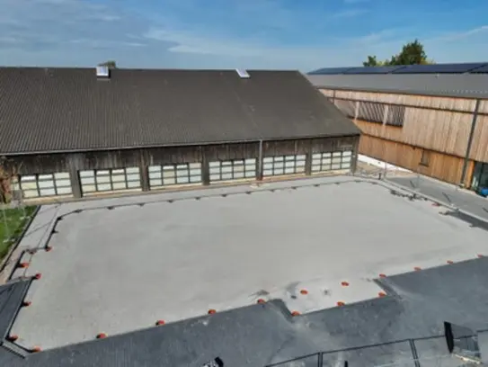 Baubeginn für das neue Multifunktionsspielfeld