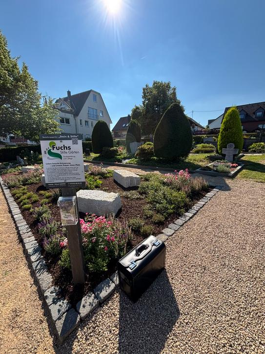 Neuer Bestattungsgarten auf dem Friedhof im Ortsteil Neunkirchen eröffnet